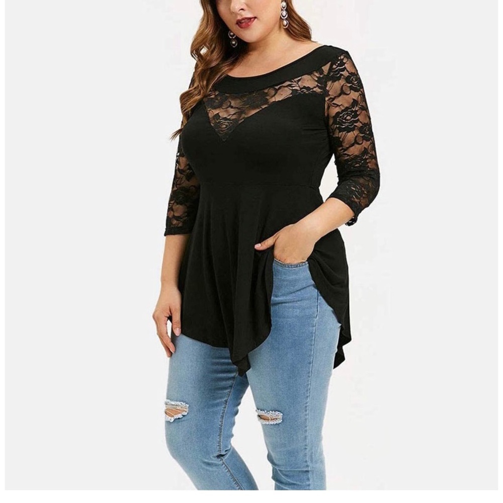 Meikosks Women's Plus Size Blouse
